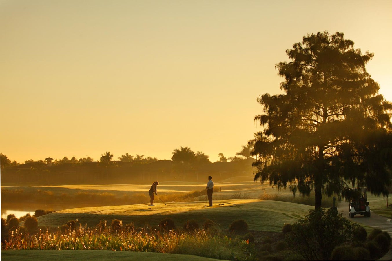 Golfing at The Club at Olde Cypress in Naples Florida